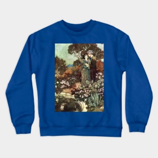 Hour of Grace - Edmund Dulac Crewneck Sweatshirt